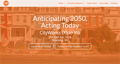 Desktop Screenshot of cityworksxpo.com