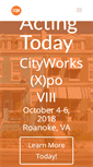 Mobile Screenshot of cityworksxpo.com
