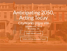 Tablet Screenshot of cityworksxpo.com